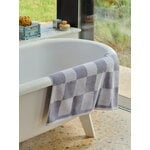 HAY Asciugamano da bagno Check, 70 x 136 cm, lavanda, immagine decorativa HAY Asciugamano da bagno Check, 70 x 136 cm, lavanda, immagine decorativa