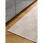 HAY Check Teppich, klein kariert, sand, dekorationsbild