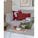 Audo Copenhagen Plinth table, low, white Carrara marble