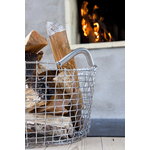 Korbo Classic 35 wire basket, galvanized