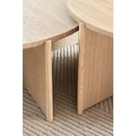 Northern Tavolino Cling, grande, 90 cm, rovere oliato chiaro, immagine decorativa