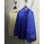 HAY Outline pyjama shirt, long-sleeved, vivid blue