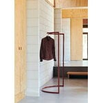 HAY Colour Rack vaaterekki, C-muoto, maroon red