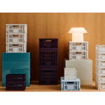 HAY Colour Storage box, L, ocean blue, decoration image