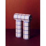 HAY Column candle, M, light blue - blue - bordeaux - silver, view 2