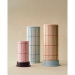 HAY Column candle, L, off-white - red, decoration image