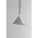 HAY Compass Adjustable pendant, 430, brushed aluminium, decoration image