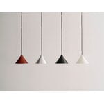 HAY Compass pendant, 260, soft black, decoration image