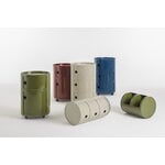 Kartell Componibili Big storage unit, 3 modules, taupe, decoration image