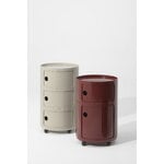 Kartell Componibili Big storage unit, 3 modules, taupe, decoration image