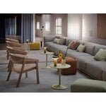 Muuto Soft side table, 41 cm, high, beige green, decoration image