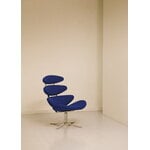 Fredericia Corona chair, brushed steel - Vidar 676, decoration image