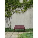 HAY Crate dining bench, iron red