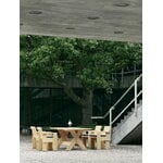 HAY Crate dining table, 180 cm, lacquered pine