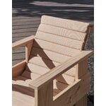 HAY Crate Quilted cushion for lounge chair, beige