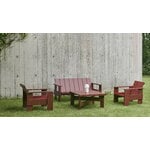 HAY Crate lounge sofa, iron red
