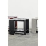 HAY Table d’appoint Crate, 49,5 cm x 49,5 cm, oxyde de fer rouge