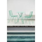 Massproductions Tio table, 60 cm, high, oilcloth green