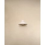 DCWéditions Applique da bagno Plume, bianco opaco - porcellana, vista 5