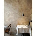 DCWéditions Chaumont pendant lamp, 15 cm, nickel - nickel ring, decoration image
