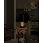 DCWéditions Frechin A portable table lamp, gold - black marble, decoration image