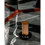DCWéditions Frechin A portable table lamp, gold - black marble, decoration image