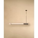 DCWéditions In Fine Horizontal lampada a sospensione 1050, grigio scuro, vista 5