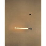 DCWéditions In Fine Horizontal lampada a sospensione 1050, grigio scuro, vista 11