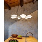 DCWéditions In The Air 6 chandelier, white, view 2