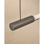 DCWéditions In Fine Horizontal lampada a sospensione 1050, grigio scuro, vista 2