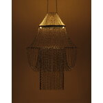 DCWéditions Lampe C pendant lamp, stainless steel - black, view 22