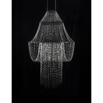 DCWéditions Lampe C pendant lamp, stainless steel - black, view 7
