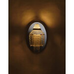 DCWéditions Lampe C Wandleuchte, Edelstahl - schwarz, dekorationsbild