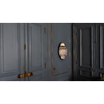DCWéditions Lampe C Wandleuchte, Edelstahl - schwarz, dekorationsbild