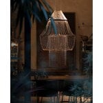 DCWéditions Lampe C pendant lamp, stainless steel - black, view 14