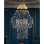 DCWéditions Lampe C pendant lamp, stainless steel - black, view 23