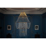 DCWéditions Lampe C pendant lamp, stainless steel - black, view 12