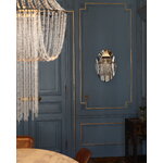 DCWéditions Lampe C Wandleuchte, Edelstahl - schwarz, dekorationsbild