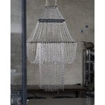 DCWéditions Lampe C pendant lamp, stainless steel - black, view 20