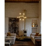 DCWéditions Munari 10 pendant lamp, gold, decoration image