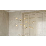 DCWéditions Munari 6 lampada a sospensione, oro, immagine decorativa