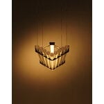 DCWéditions Lampada a sospensione Seagull, 1200 mm, bronzo, immagine decorativa