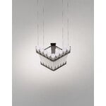 DCWéditions Lampada a sospensione Seagull, 1200 mm, bronzo, immagine decorativa