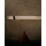 DCWéditions Lampada a sospensione Seagull, 1200 mm, bronzo, immagine decorativa