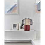 DCWéditions Yasuke table lamp, red- black, view 7