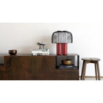 DCWéditions Yasuke table lamp, red- black, view 2