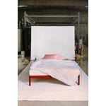 ReFramed Bed frame with slats, deep red, decoration image