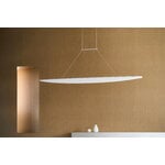 AGO Lampada a sospensione Voyage Linear, argento, immagine decorativa