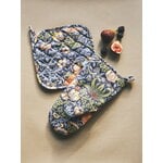 Havi William Morris Strawberry Thief oven mitten, blue, decoration image