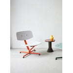 Raawii Arba lounge chair, plywood, orange - light grey, decoration image